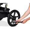 image:imageBOB Gear Deluxe Handlebar Console with Tire Pump for Single Jogging Strollers Black2 Piece Set