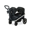 image:imageBOB Gear Renegade Canopy Stroller Wagon with 3 Seats 5Point Harness System AllTerrain Tires and Push and Pull Handle NightfallWith Canopies