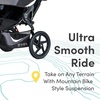 image:imageBOB Gear Revolution Flex 30 Duallie Jogging Stroller  Graphite BlackGraphite Black