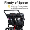 image:imageBOB Gear Revolution Flex 30 Duallie Jogging Stroller  Graphite BlackGraphite Black