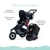 image:imageBOB Gear Revolution Flex 30 Travel System with BSafe Gen2 Infant Car Seat Graphite Black