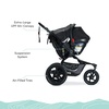 image:imageBOB Gear Revolution Flex 30 Travel System with BSafe Gen2 Infant Car Seat Graphite Black